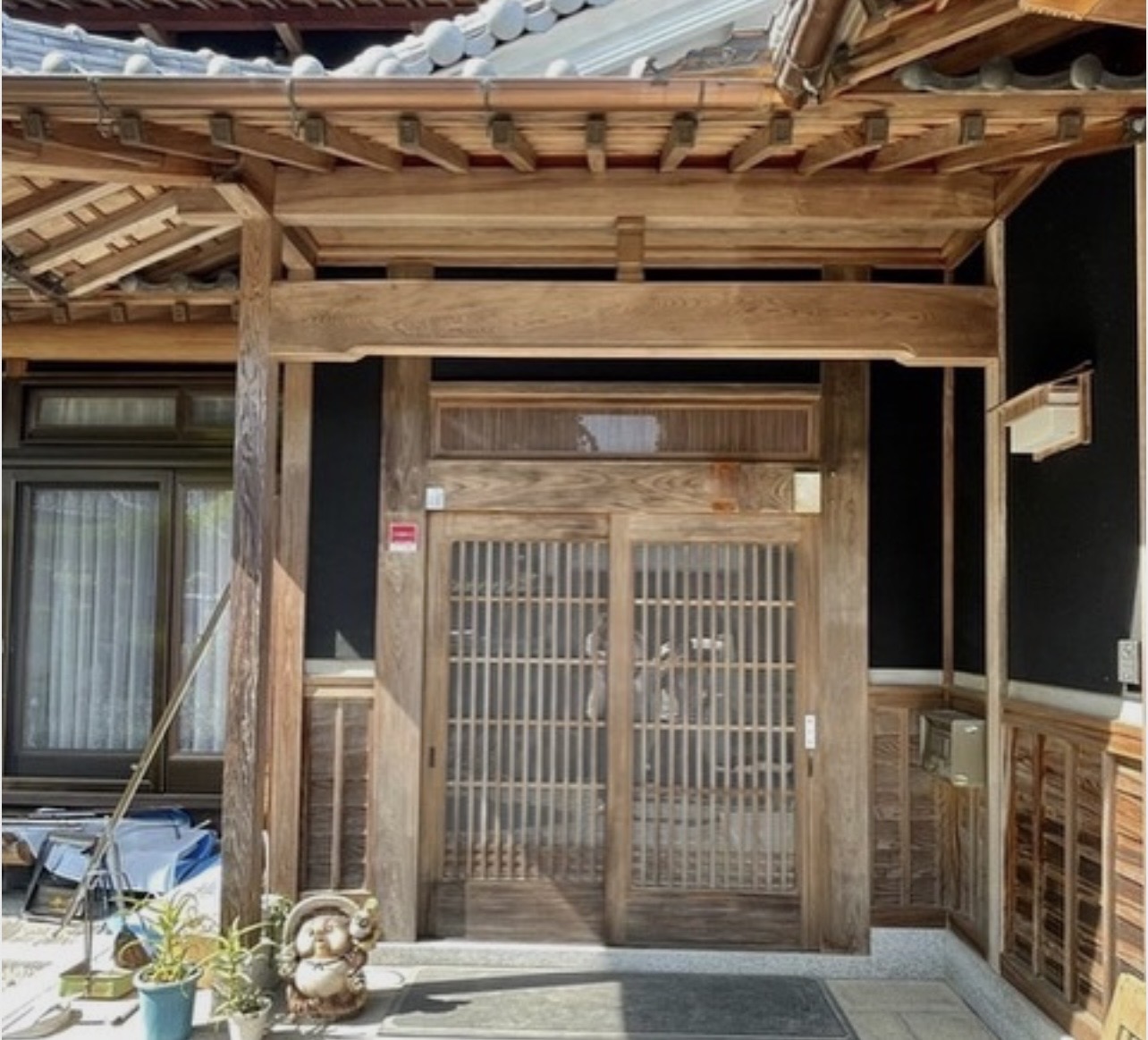 個人宅玄関 施工前