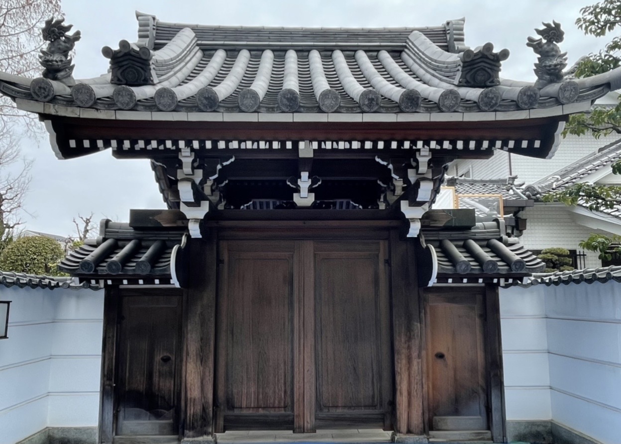 西法寺 山門 施工前